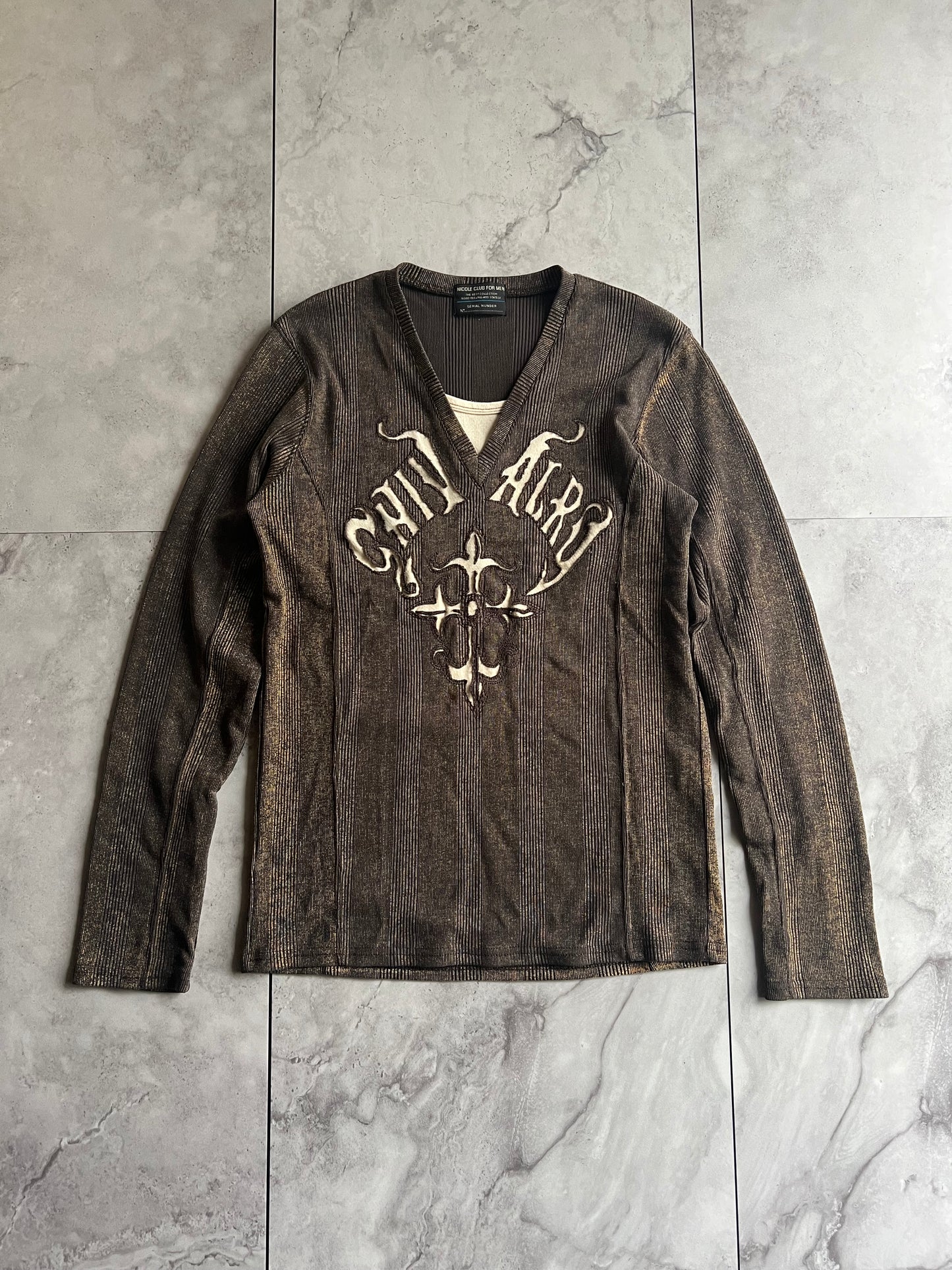 Nicole Club Cut-Out Thermal Long Sleeve