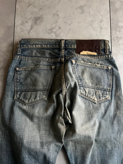 John Bull Rust Washed Zipper Pocket Denim