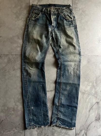 John Bull Rust Washed Zipper Pocket Denim