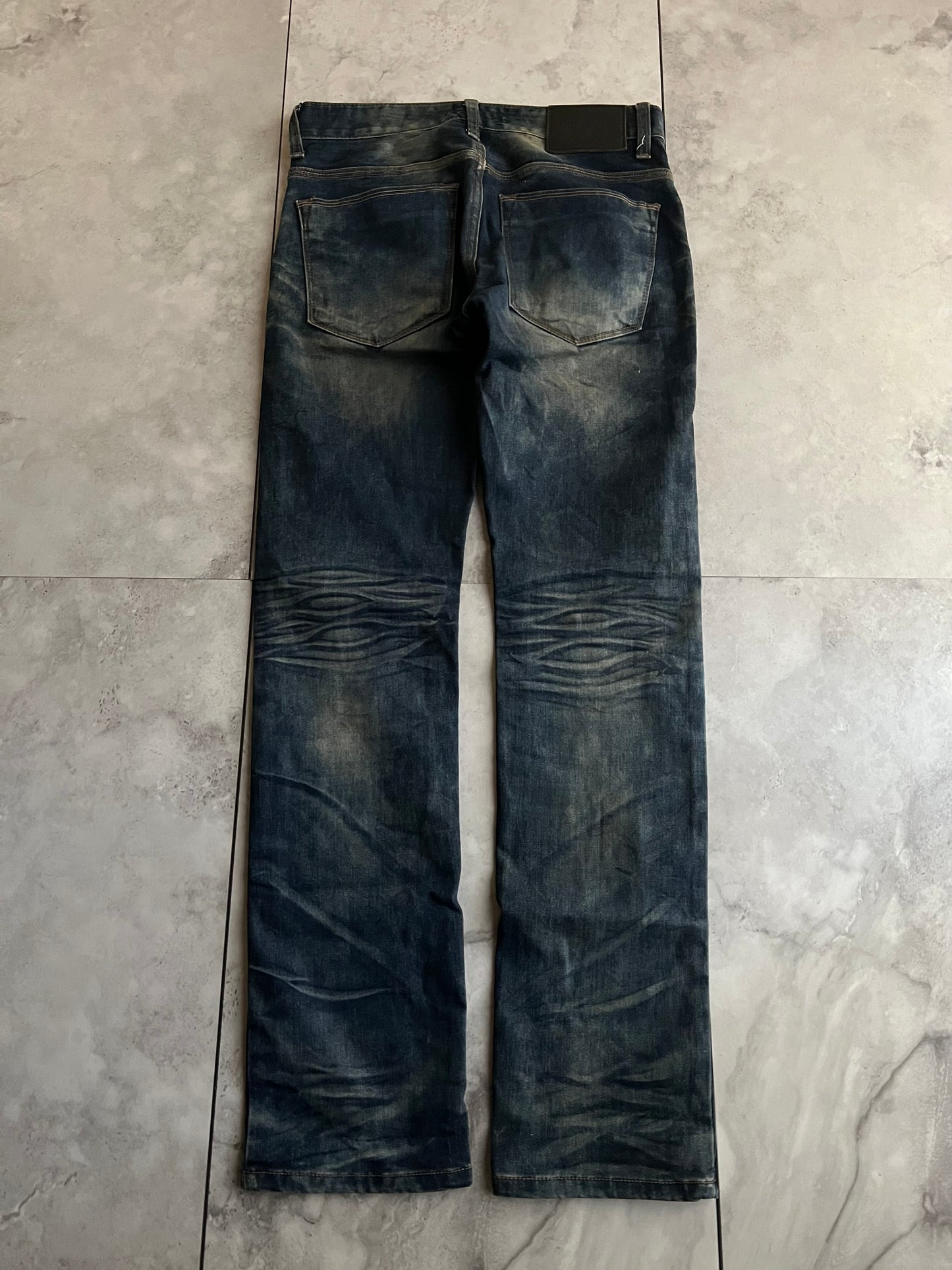 In The Attic Rust Wash Jeans