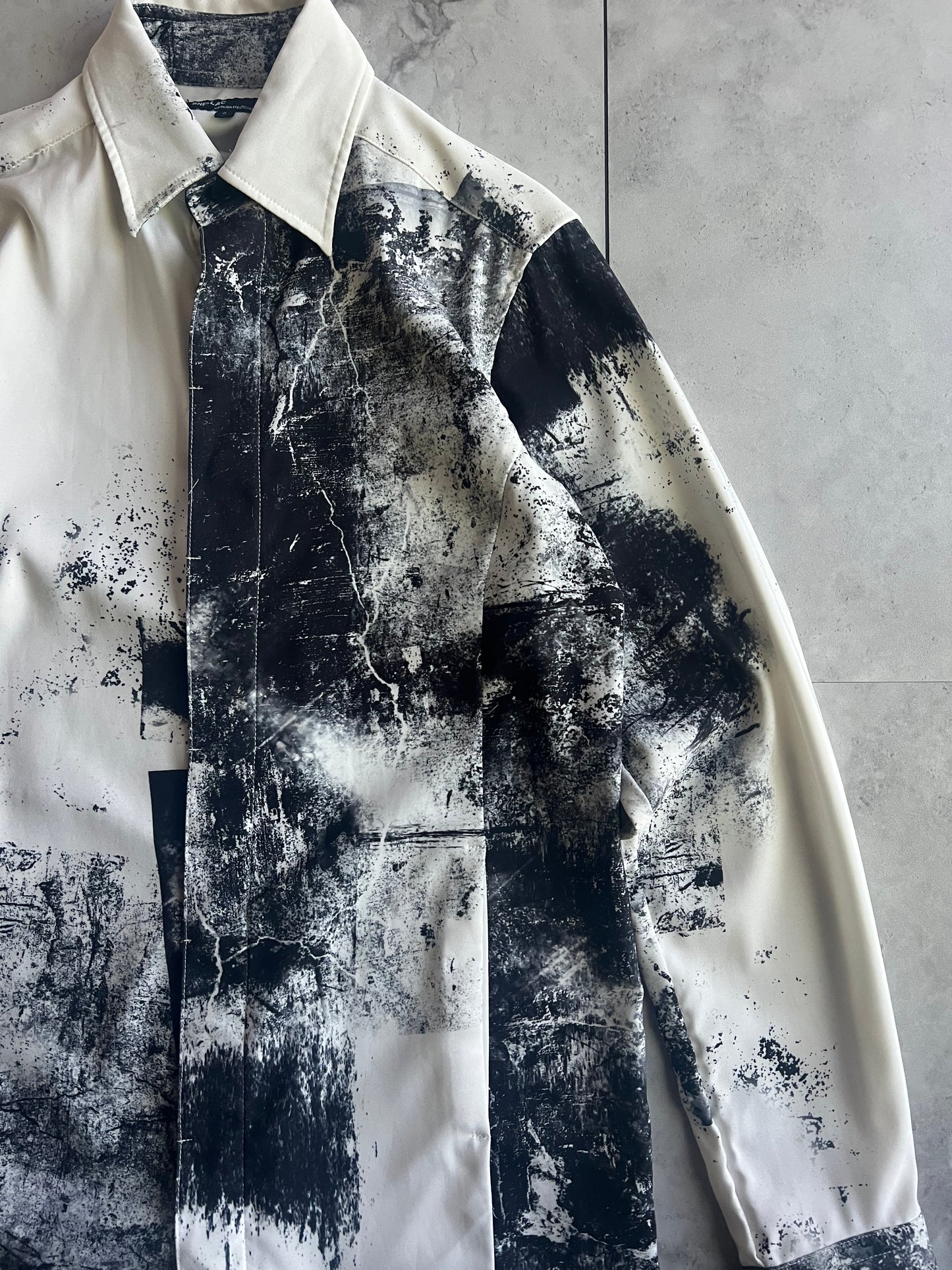 Shellac Graphic Button Up Shirt