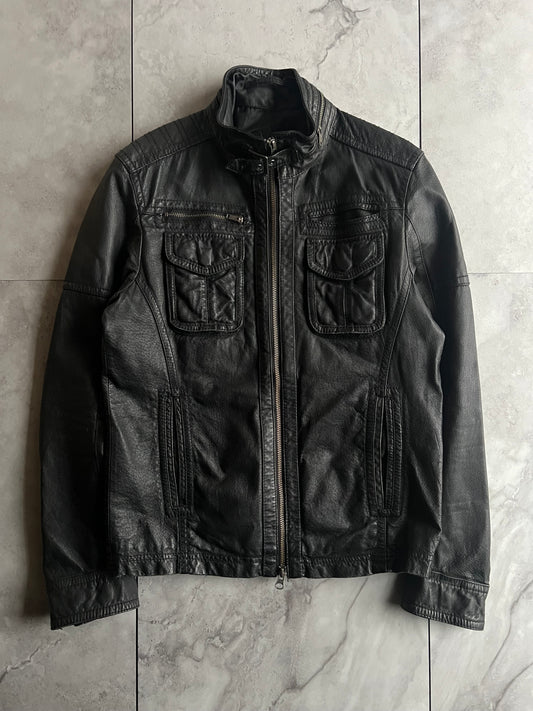Setting Cracks Rider Leather Jacket