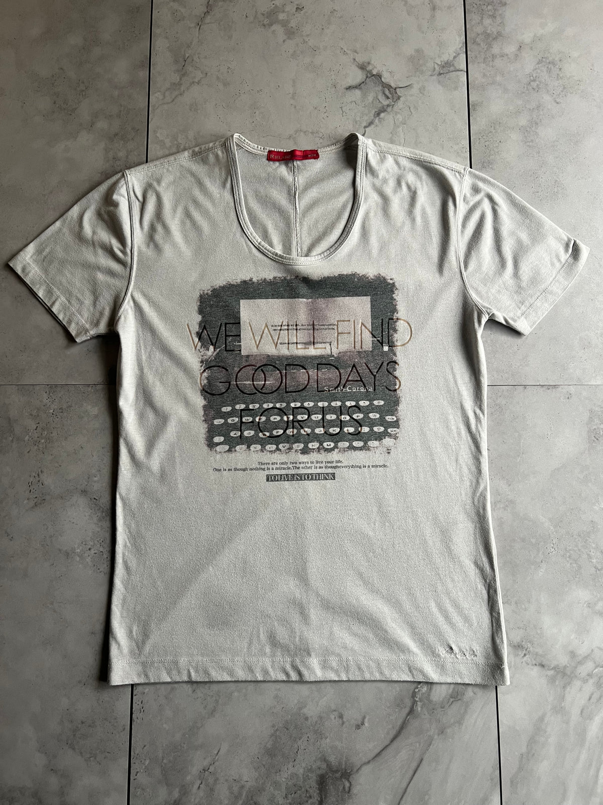Rielabo “We Will Find Good Days” Tee