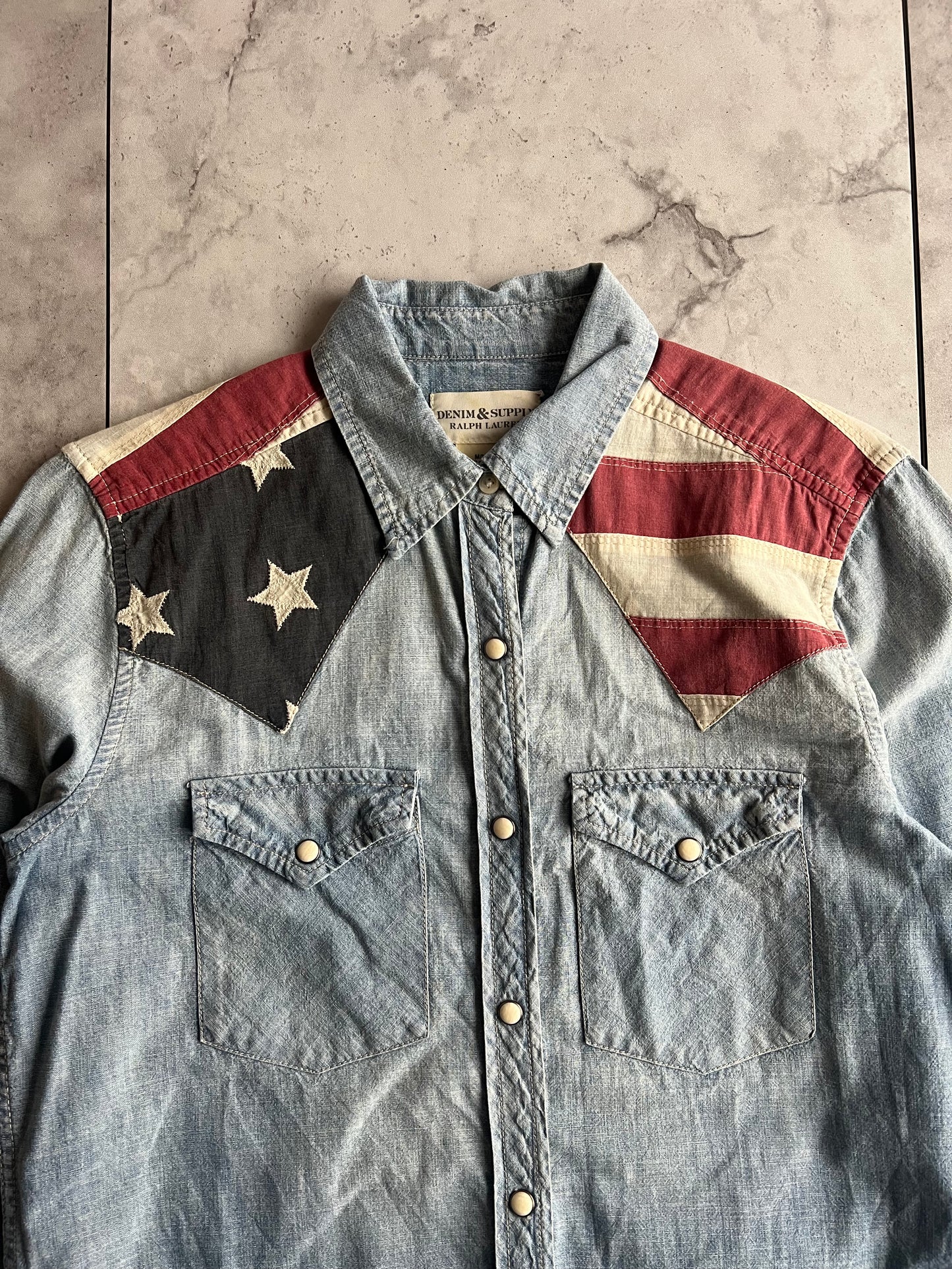 Ralph Lauren Denim & Supply Flag Button Up