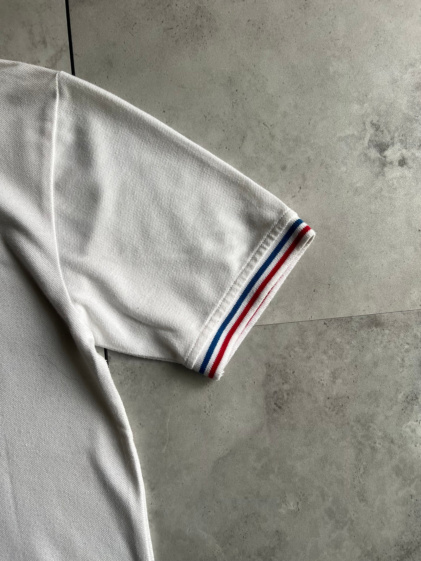 Semantic Design Layered Collar Polo Shirt