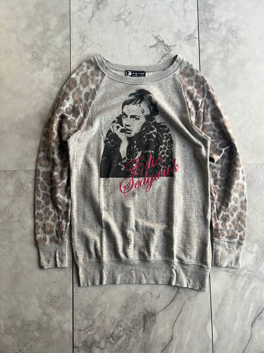 Hysteric Glamour Cheetah Sleeve Sweater