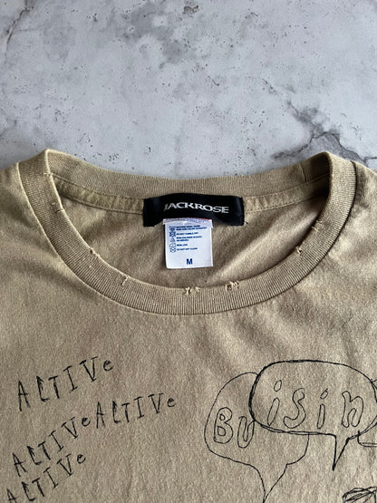 Jackrose “Alive” Distressed Tee