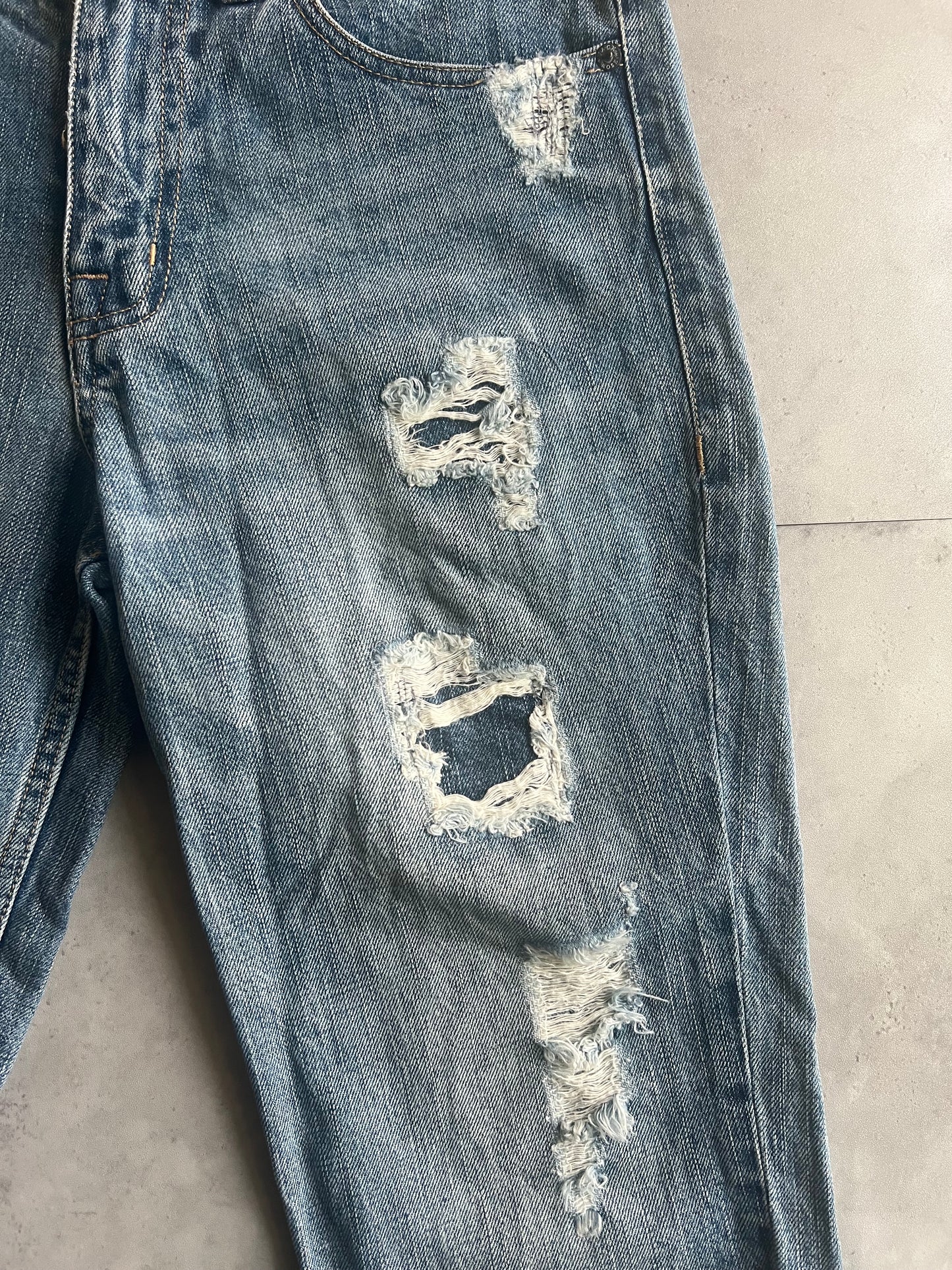 Jackrose Distressed Denim Shorts