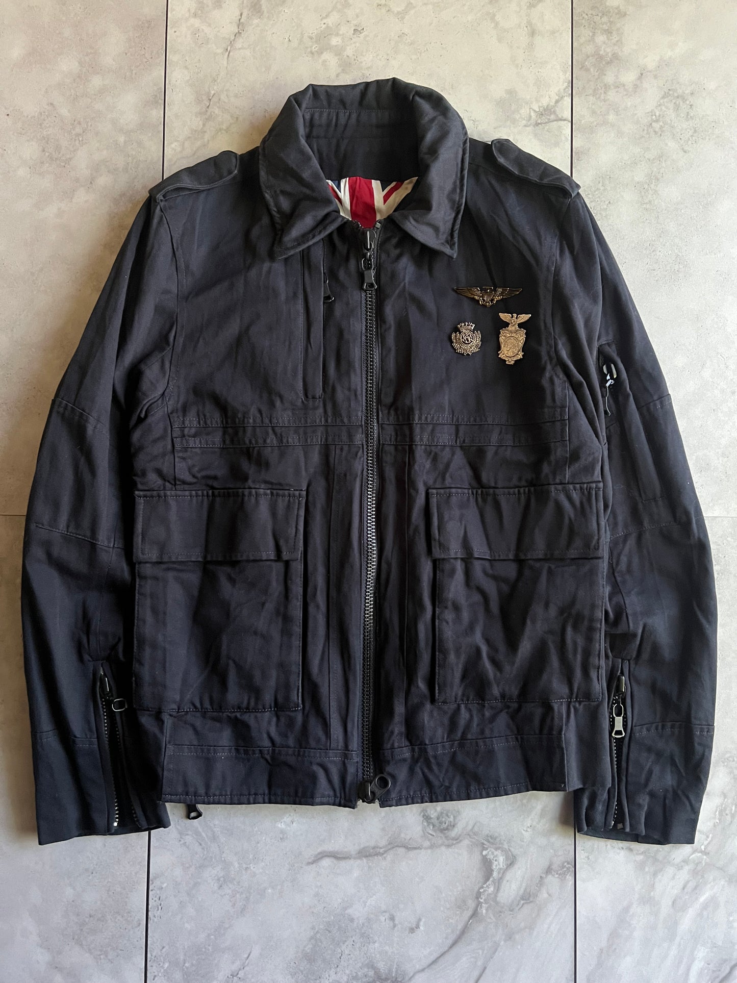 Semantic Design Military Pin U.K Jacket