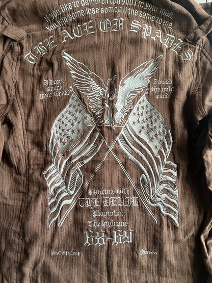 Burden Embroidered M-65  Military Jacket