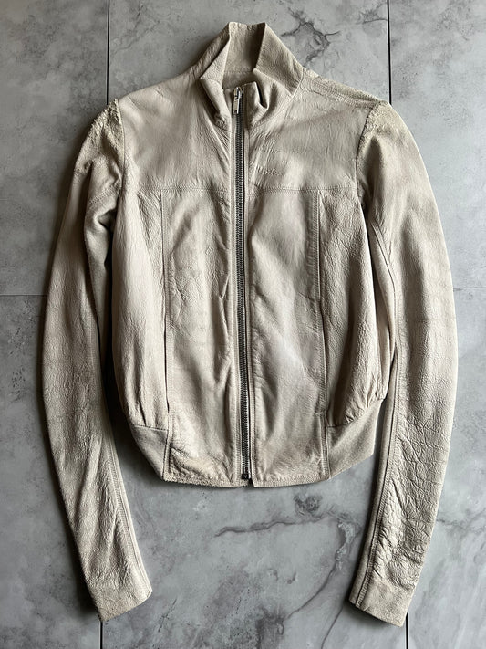 Rick Owens Blistered Leather Jacket