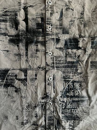 Bernings Sho Graphic Button Up Shirt