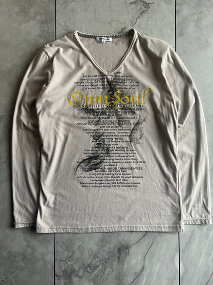 Semantic Design “Poem” Long Sleeve Shirt