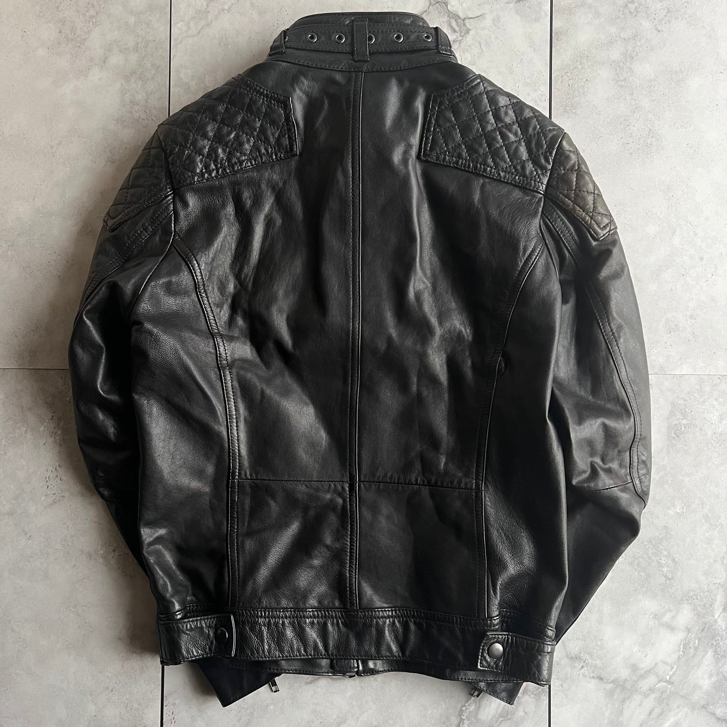 Edge Rupert Leather Moto jacket