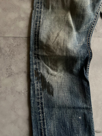 John Bull Rust Washed Zipper Pocket Denim
