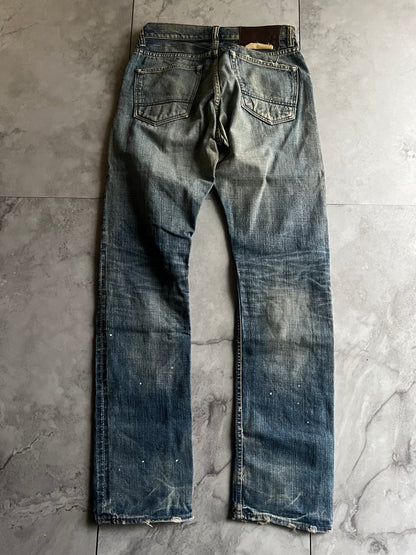 John Bull Rust Washed Zipper Pocket Denim