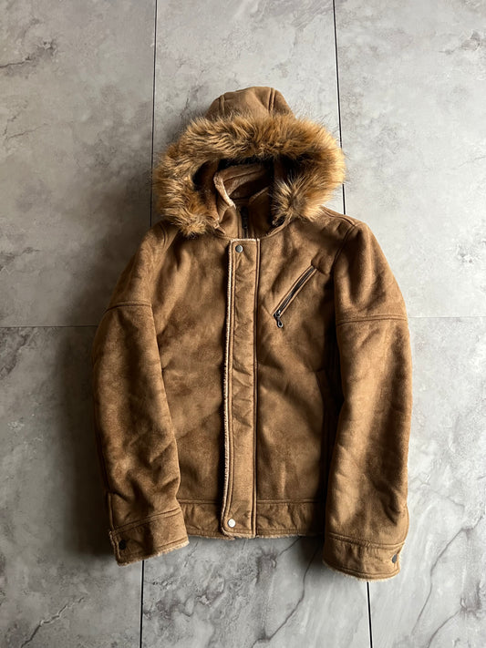 Tak-Q fur Hooded/Lined Coat