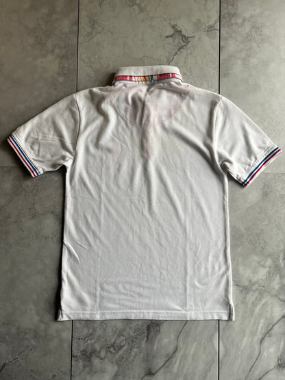 Semantic Design Layered Collar Polo Shirt