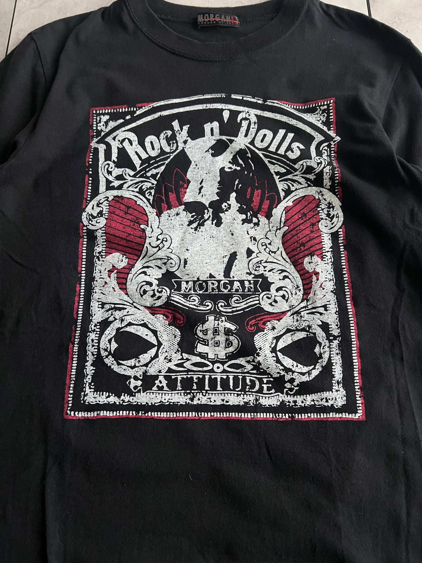 Morgan Homme “Rock N Roll Attitude” Long Sleeve