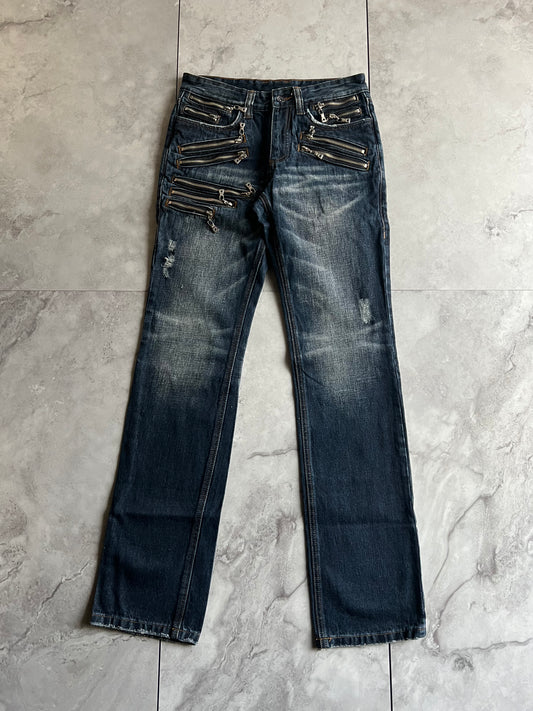 Semantic Design Crazy Zipper Pants