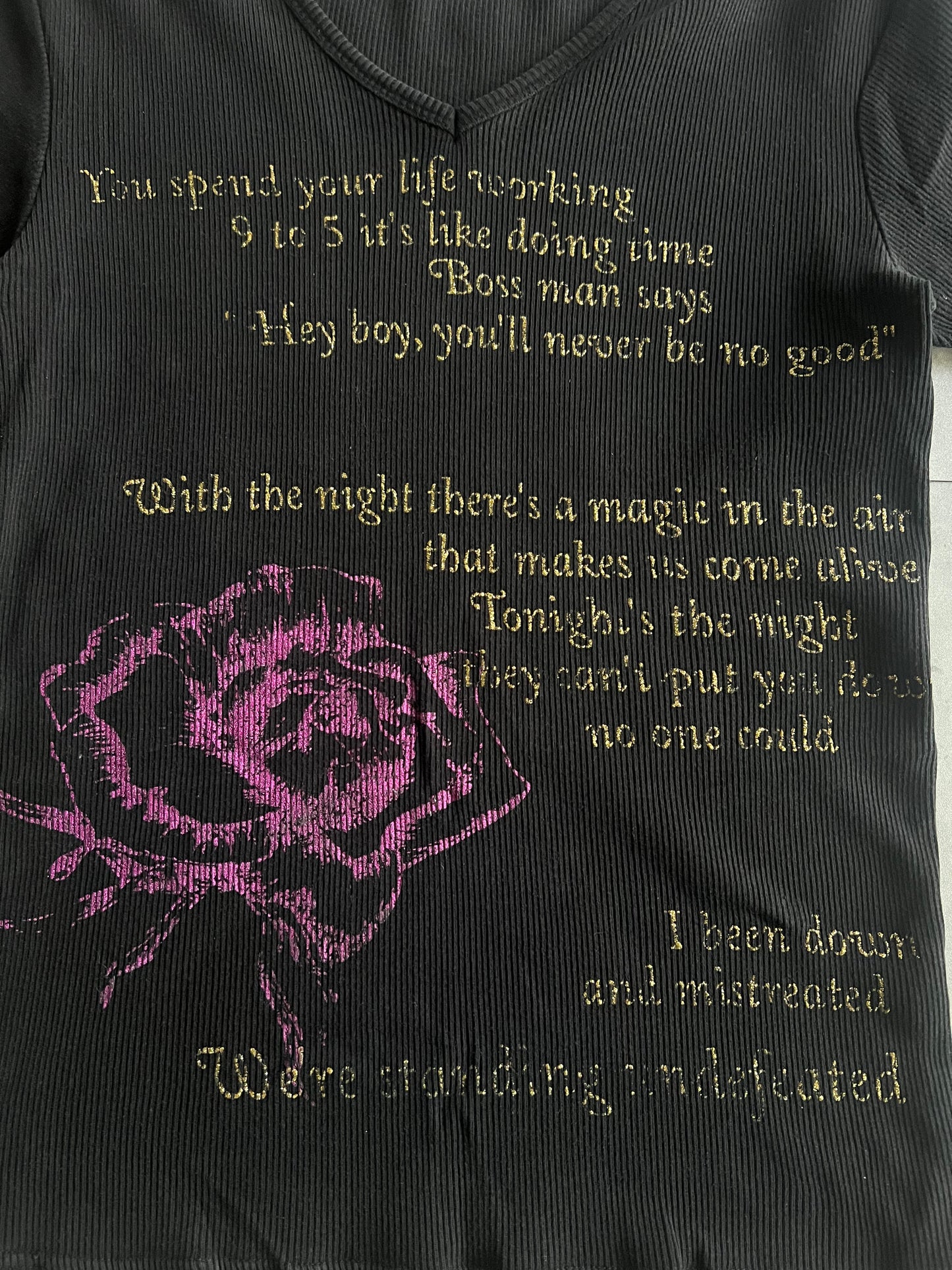 Semantic Design Floral “Poem” Tee
