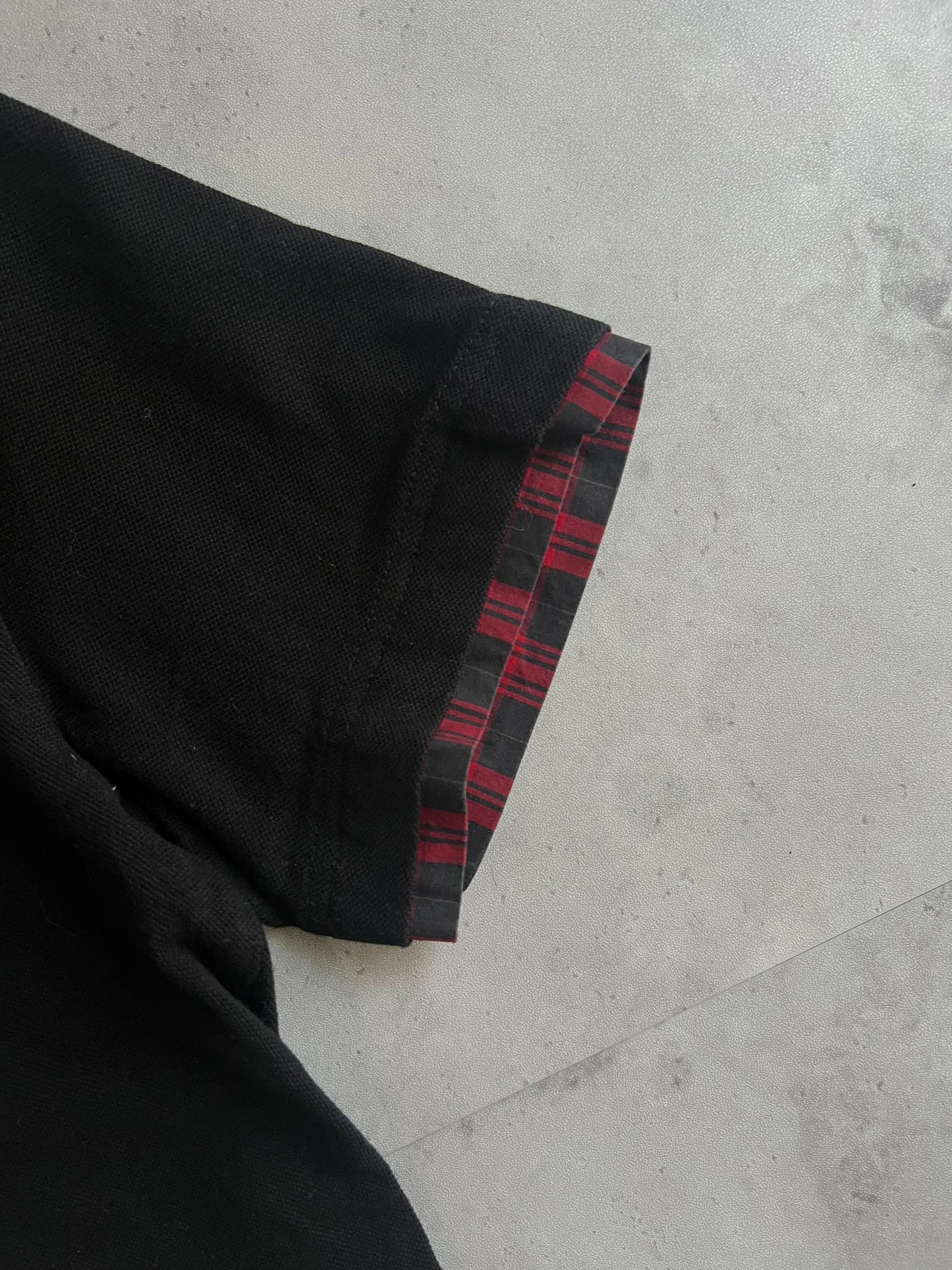 Edge Rupert Flannel Double Collared Polo Shirt