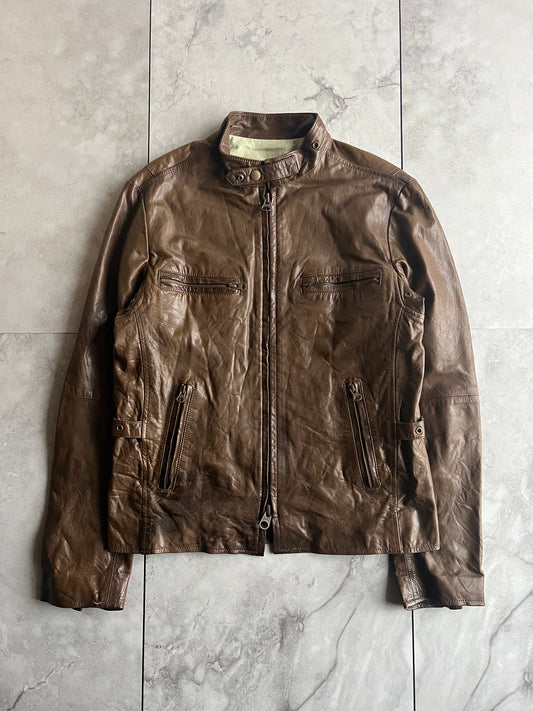 291295 Homme Sheepskin Leather Jacket