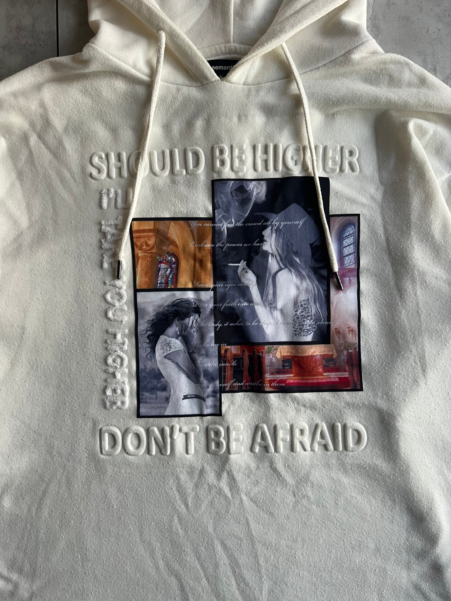 Semantic Design “Should Be Higher” 3D Printed Hoodie