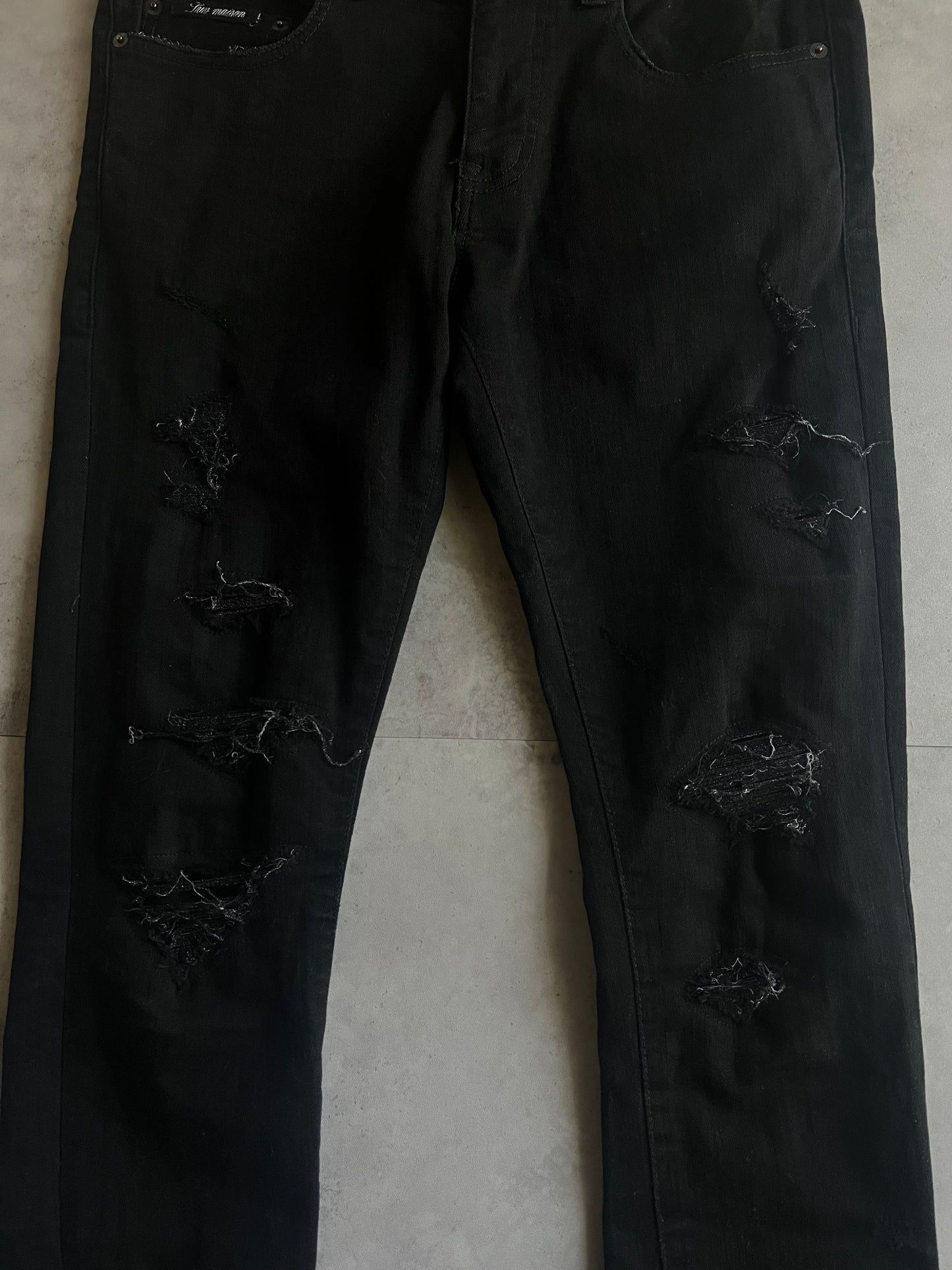 Jackrose Light Distressed Skinny Jeans