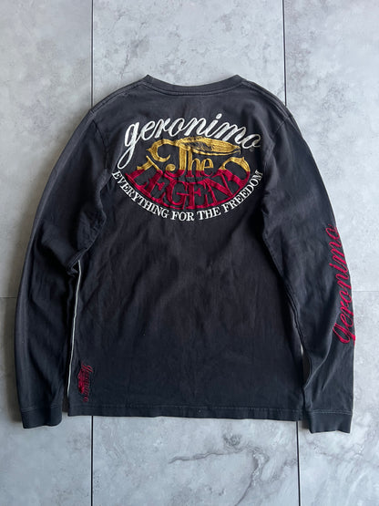Geronimo Tribal Embroidered Long Sleeve