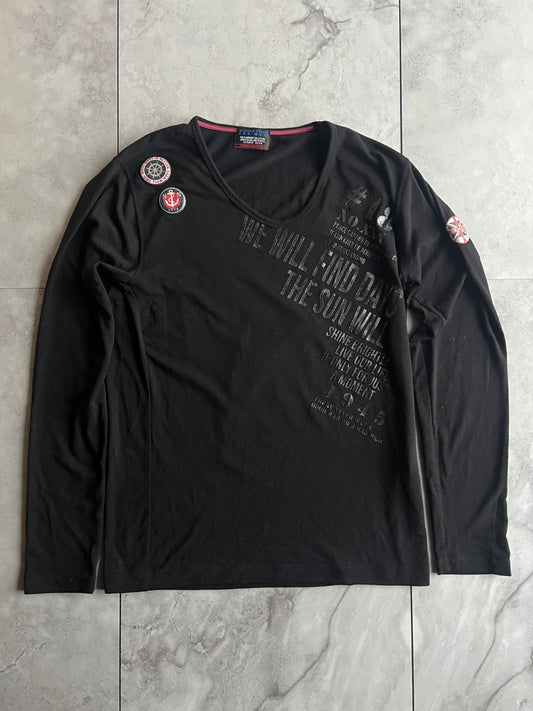 Nicole Club Embroidered Poem Long Sleeve