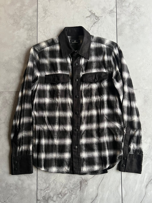 291295 Homme Suede Trim Flanel