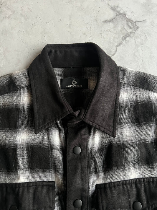 291295 Homme Suede Trim Flanel