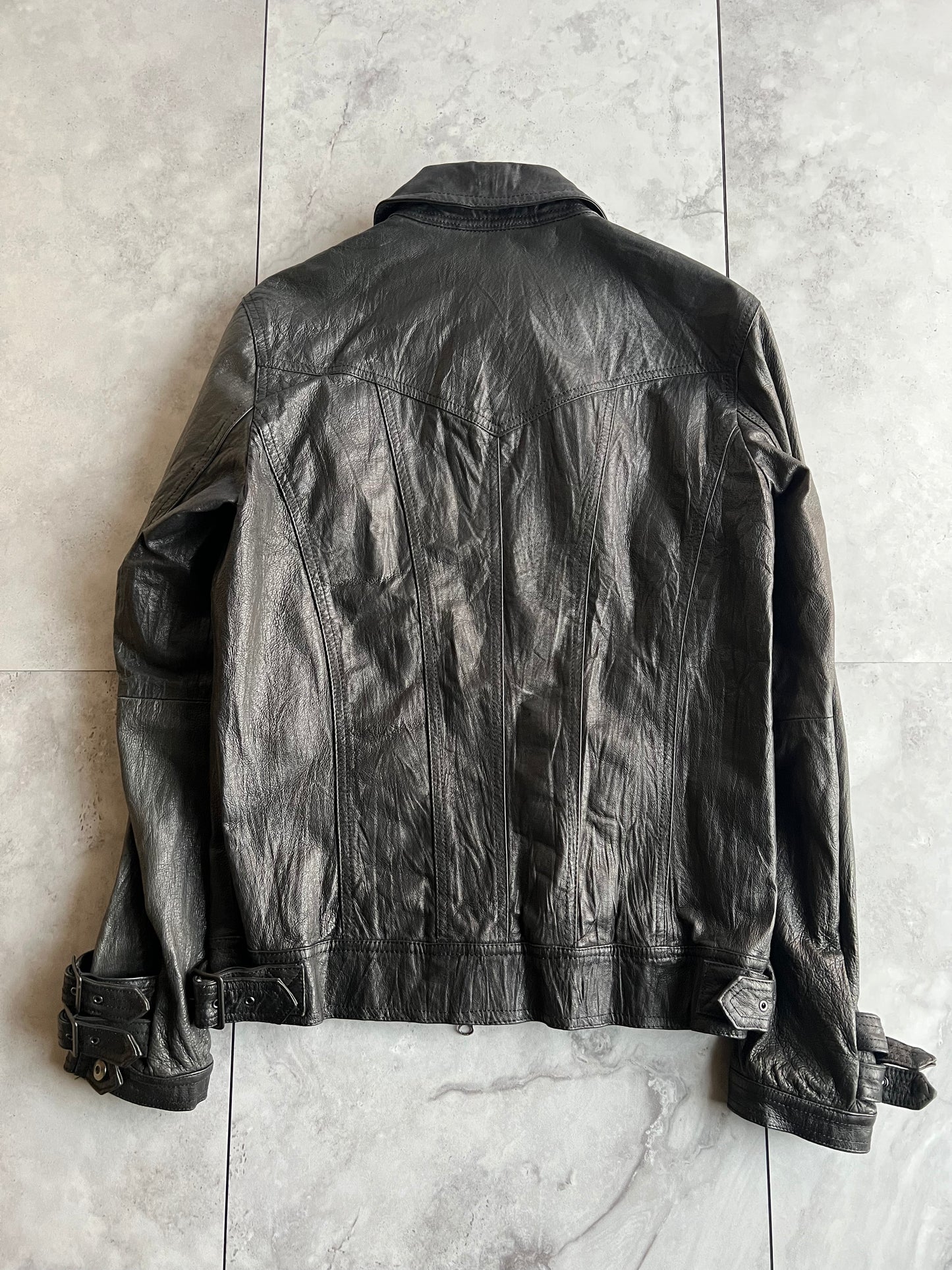 Rattle Trap Sheepskin Leather Jacket