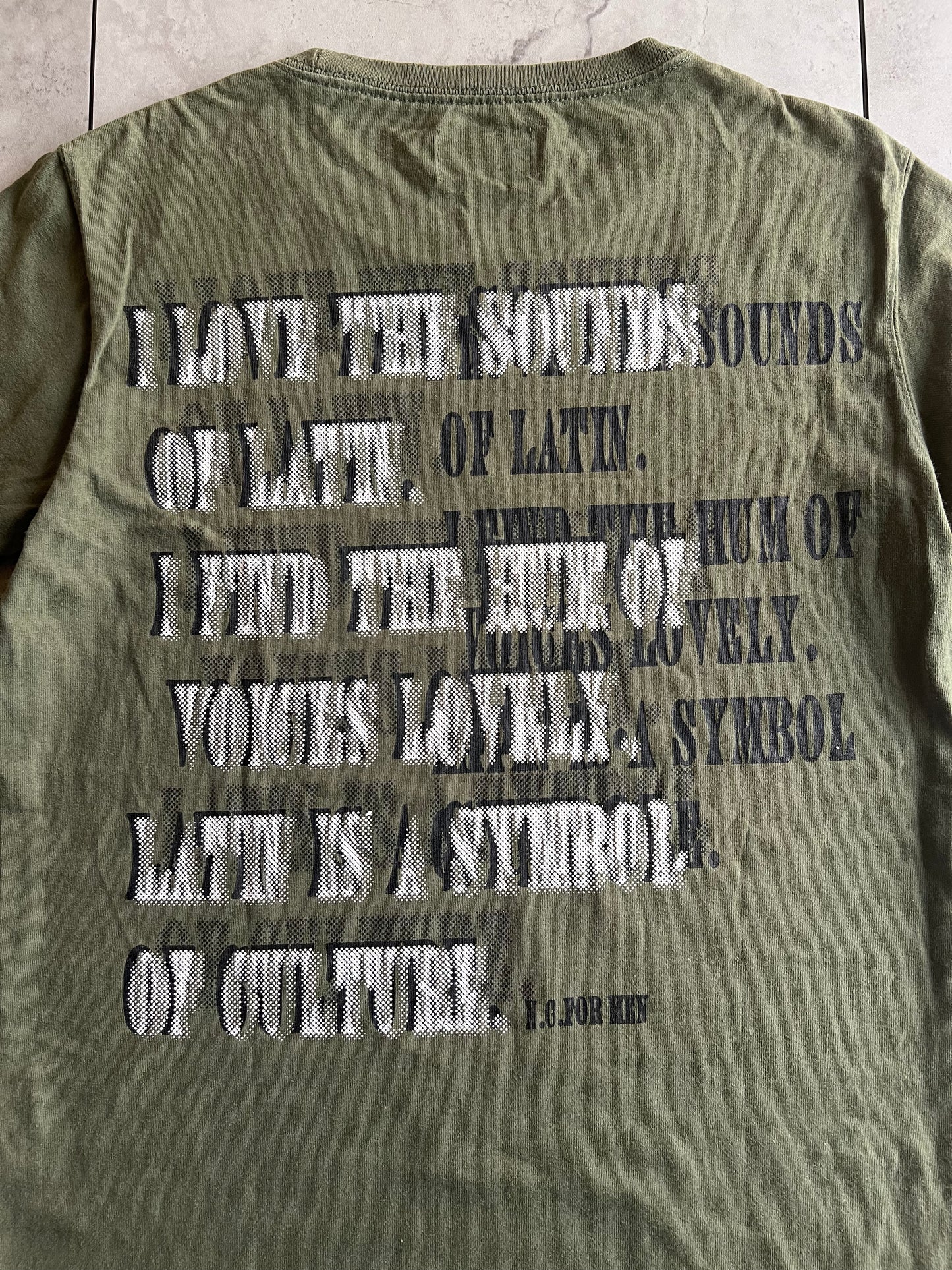 Nicole Club War “Poem” Tee