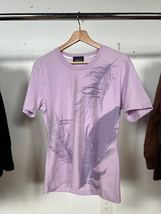 Nicole Club Feather “Poem” Tee
