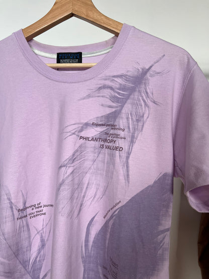 Nicole Club Feather “Poem” Tee