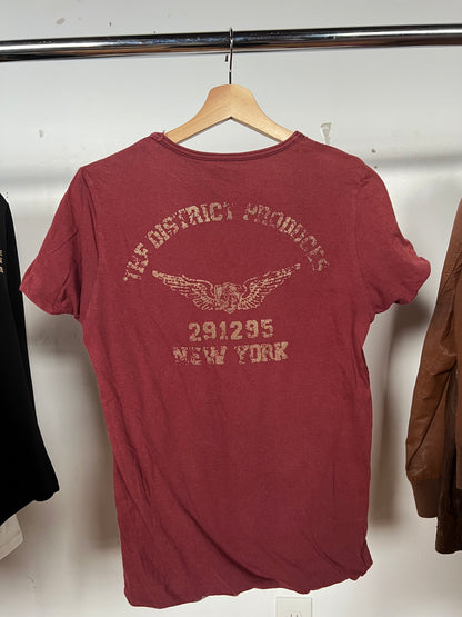 291295 Homme “Central Workshop” Double Layered Tee