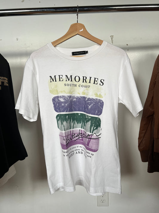 Thruxton “Memories” White Tee