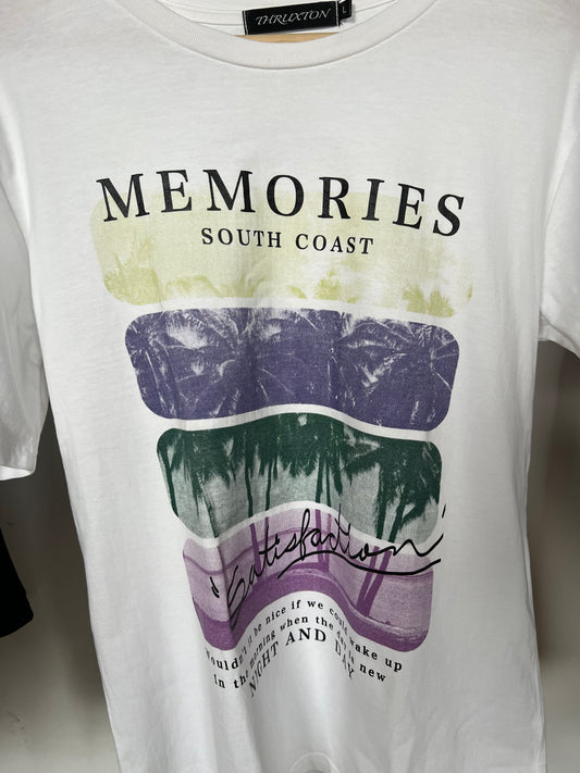Thruxton “Memories” White Tee
