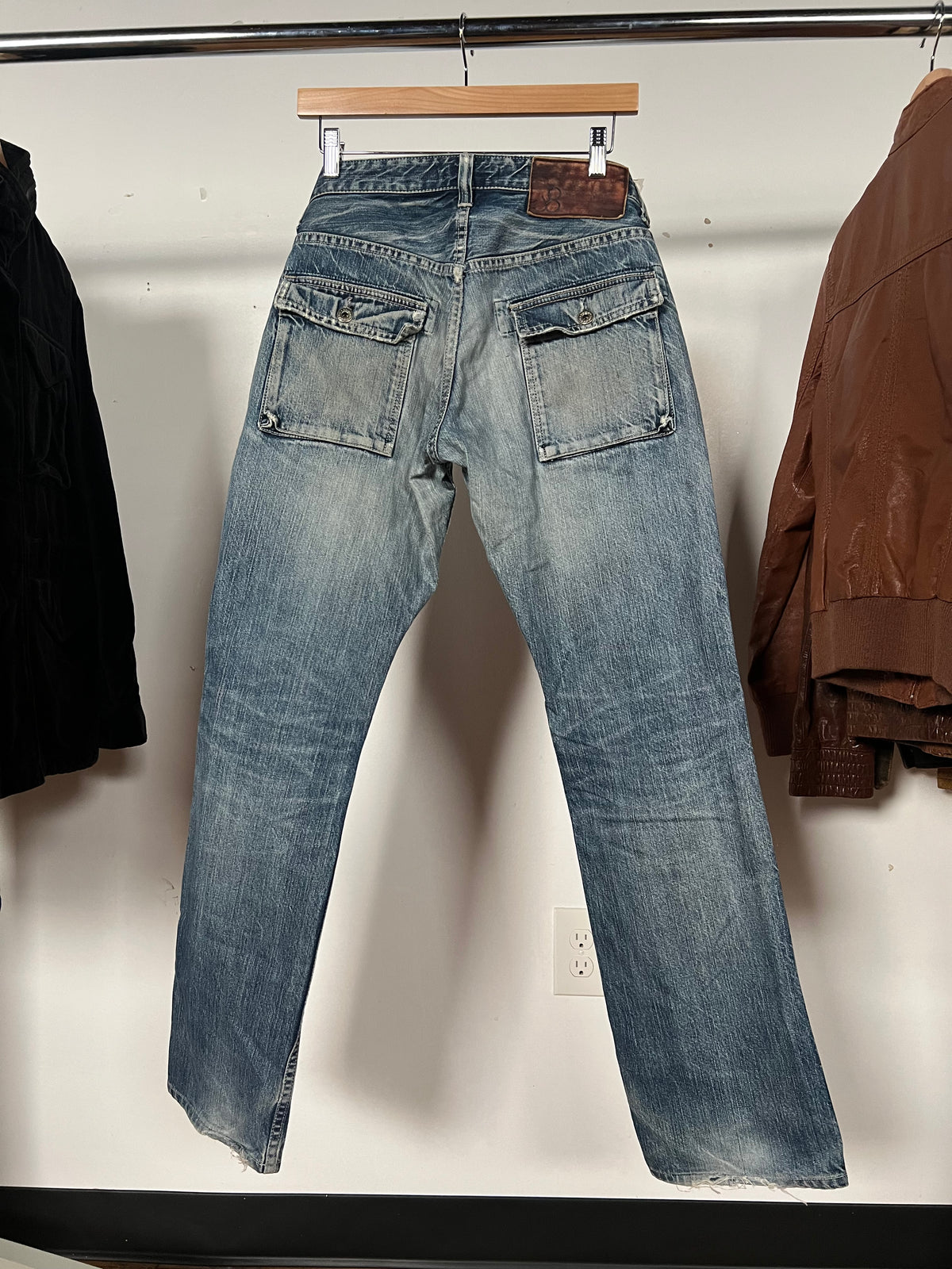 John Bull Distressed Cargo Pocket a Pants