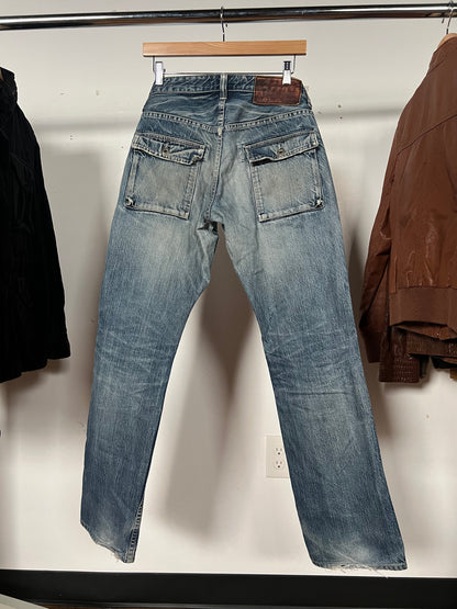 John Bull Distressed Cargo Pocket a Pants