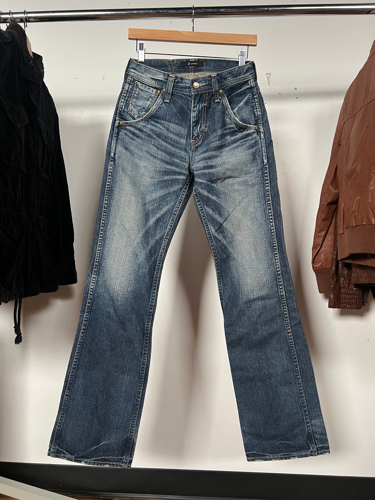 John Bull Back-Zip Whisker Washed Denim