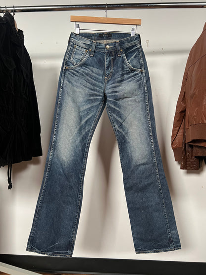 John Bull Back-Zip Whisker Washed Denim