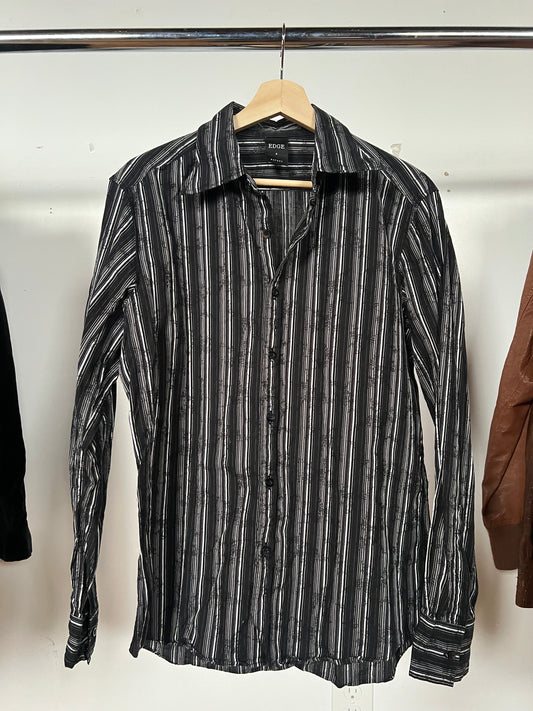 Edge Rupert Veiled Striped Button Up