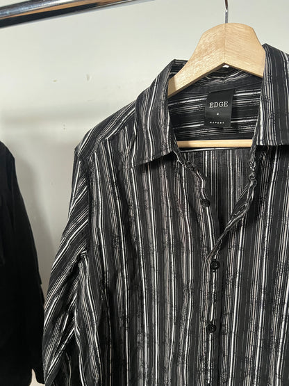 Edge Rupert Veiled Striped Button Up